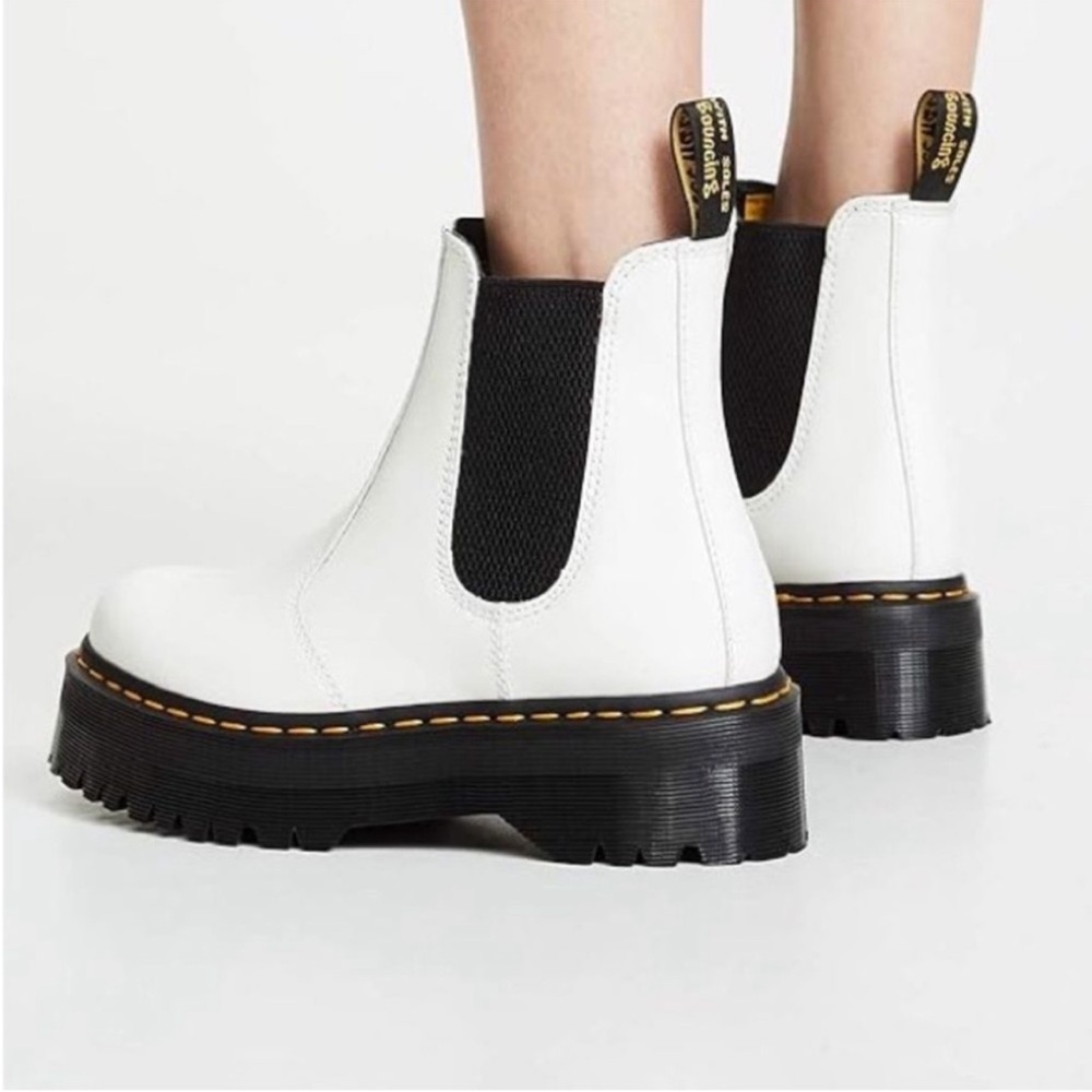 Dr. Martens White + Black